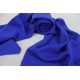 K52 Gorgeous Saphaire Blue Color 100% Pashmina Knitted Scarf 12" x 60" Made in Nepal